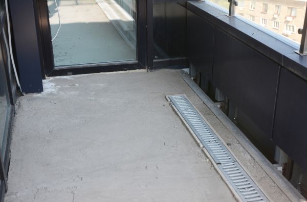 Veranda Drain Installation in Mill Valley